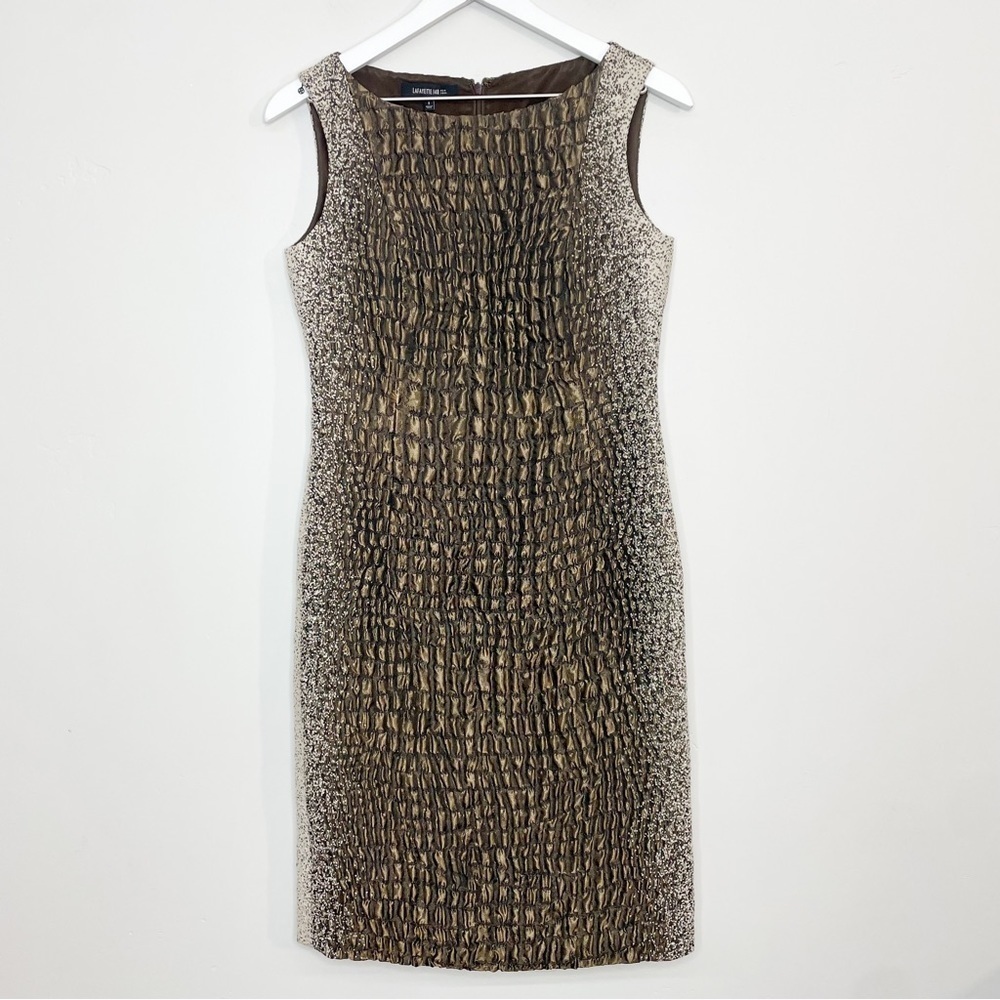 LAFAYETTE 148 New York Faith Sleeveless Shift Dress Size 2